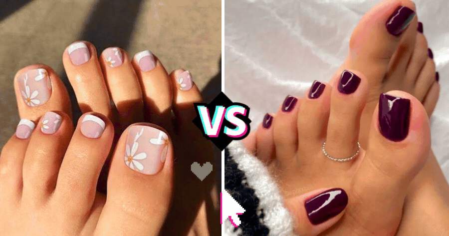 Which Toe Nail Color Suits YouοΌ